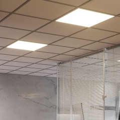 Светильник светодиодный MiR 30Вт 4000К IP40 3700лм 595х595х50мм ДВО офисный рассеив. призма GAUSS G1-A0-00070-01G03-2003540