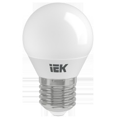 Лампа светодиодная ECO G45 9Вт шар 6500К E27 230В IEK LLE-G45-9-230-65-E27