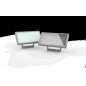 Светильник светодиодный Cuper 105Вт 6500К IP54 прозр. рассеив. закален. стекло RAL7045 VARTON V1-I0-70123-04G00-5410565