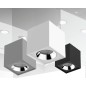 Светильник светодиодный DL-02 Cube 36Вт 3000К 150х160 35град. накладной матов. бел. RAL9010 VARTON V1-R0-00360-20000-2003630