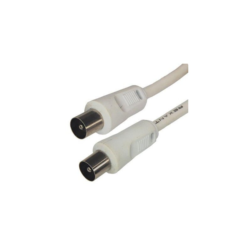 Шнур TV Plug-TV Plug 1.5м бел. REXANT 18-0102 Шнур TV Plug-TV Plug 1.5м бел. REXANT 18-0102