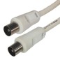 Шнур TV Plug-TV Plug 1.5м бел. REXANT 18-0102 Шнур TV Plug-TV Plug 1.5м бел. REXANT 18-0102