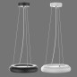 Светильник светодиодный NIMBUS 300х50 25Вт 4000К IP40 подвесной/накладной с опаловым рассеив. бел. VARTON V1-R0-00464-05000-4002