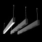 Светильник светодиодный Stellar-Line Comfort Up n Down 56Вт 3000К 1200х35х75 подвесной с линзами 50град. двойная засветка матов.