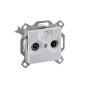 Розетка телевизионная проходная TV/R Levit 7дБ жемчуж. ABB 2CHH083607A6068 Розетка телевизионная проходная TV/R Levit 7дБ жемчуж. ABB 2CHH083607A6068