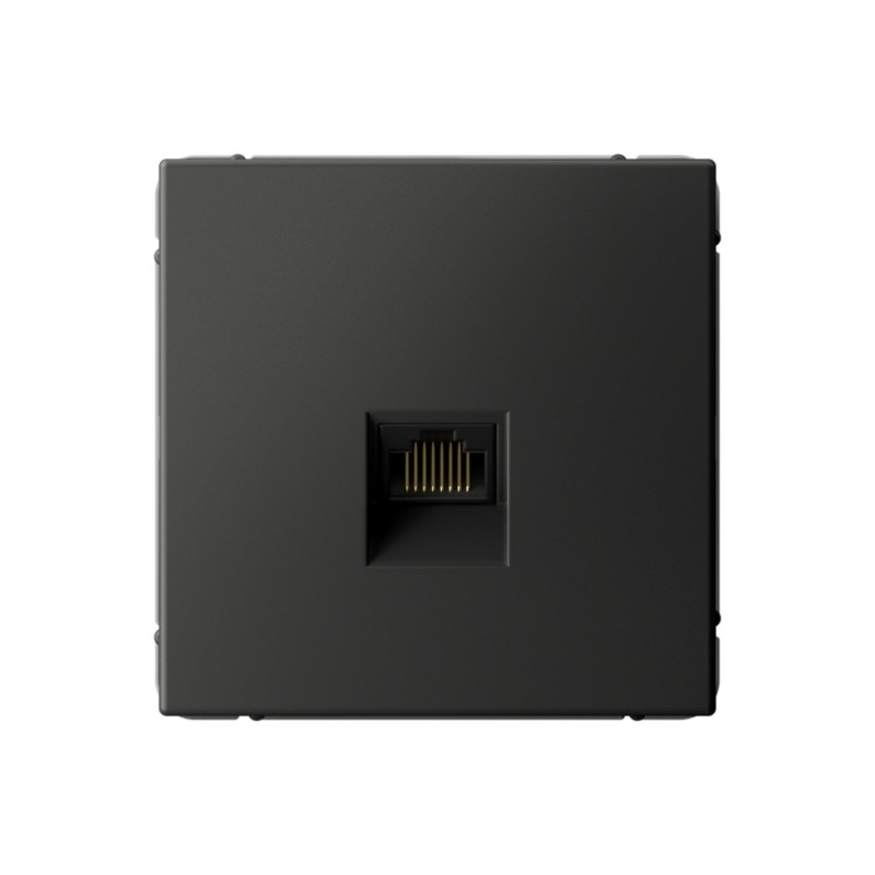 Розетка компьютерная ArtGallery RJ45 кат.6A механизм базальт SE GAL001486 Розетка компьютерная ArtGallery RJ45 кат.6A механизм базальт SE GAL001486