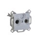 Розетка телевизионная проходная TV/R Levit 7дБ серебр. ABB 2CHH083607A6070 Розетка телевизионная проходная TV/R Levit 7дБ серебр. ABB 2CHH083607A6070