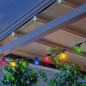 Гирлянда светодиодная Белт Лайт Holiday 10 ламп 7.7м мультицвет IP44 GAUSS HL060