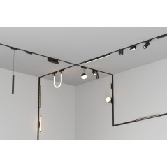 Светильник светодиодный Sphere d100 для магнитной системы Galakti 122x100x223 6Вт 4000К CRI»93 трековый подвесной бел. VARTON V1