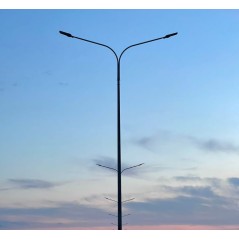 Светильник светодиодный Tornado Road 190Вт 2700К уличный крепление на консоль RAL7045 сер. муар DALI ZHAGA VARTON V1-S1-70442-40