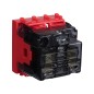 Розетка 1-м 2мод. Avanti "Красный квадрат" 16А IP20 2P+E защ. шторки красн. DKC 4401002 Розетка 1-м 2мод. Avanti "Красный квадрат" 16А IP20 2P+E защ. шторки красн. DKC 4401002
