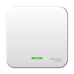 Выключатель 1-кл. ОП Blanca 10А IP20 (сх. 1) 250В с подсветкой бел. SE BLNVA101101