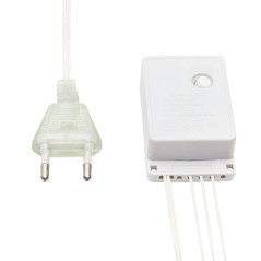 Шнур светодиодный Дюралайт эффект мерцания 2Вт 36LED/м бел. (уп.100м) Neon-Night 121-255