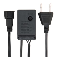 Гирлянда светодиодная елочная с кольцом 7 нитей х1.8м 126LED тепл. бел. 6.5Вт 220-240В IP20 не соединяемая Neon-Night 235-086