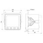 Устройство измерительное многофункциональное MMD9-C LCD дисплей DKC MMD9-C-RSDA