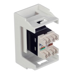 Розетка телефонная 1-м 1мод. Viva RJ12 бел. DKC 45018