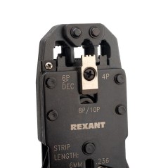 Кримпер HT-200R ТАЙВАНЬ для обжима 10P10C 8P8C 6P6C 4P4C Rexant 12-3442-1