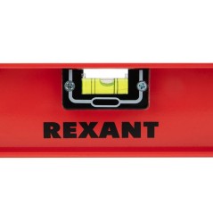 Уровень алюминиевый "Рельс" 800мм 3 глазка (1 поворотный) Rexant 12-9212