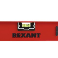 Уровень алюминиевый "Рельс" 1500мм 3 глазка (1 поворотный) Rexant 12-9215