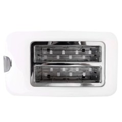 Тостер электрич. ELX-ET02-C31 750Вт 220-240В двойной корпус бел./сер. Ergolux 13971
