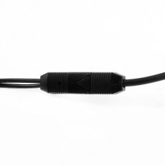 Наушники вакумные с микрофоном проводные ELX-WHP01P-C02 ПРОМО 3.5мм 1.2м пакет черн. Ergolux 15278