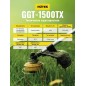 Триммер бензиновый GGT-1500TX HUTER 70/2/21 Триммер бензиновый GGT-1500TX HUTER 70/2/21