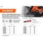 Бур SDS Plus S2 12х160 PATRIOT 812010060