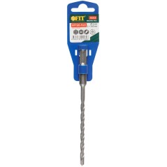 Бур по бетону SDS PLUS 6х160мм син. корпус FIT 33213