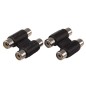 Переходник аудио 2 гнезда RCA - 2 гнезда RCA бинокль блист. Rexant 06-0165-A Переходник аудио 2 гнезда RCA - 2 гнезда RCA бинокль блист. Rexant 06-0165-A