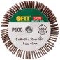Диск лепестковый для дрели радиальный 50х20х6мм Р 100 FIT 39590 Диск лепестковый для дрели радиальный 50х20х6мм Р 100 FIT 39590