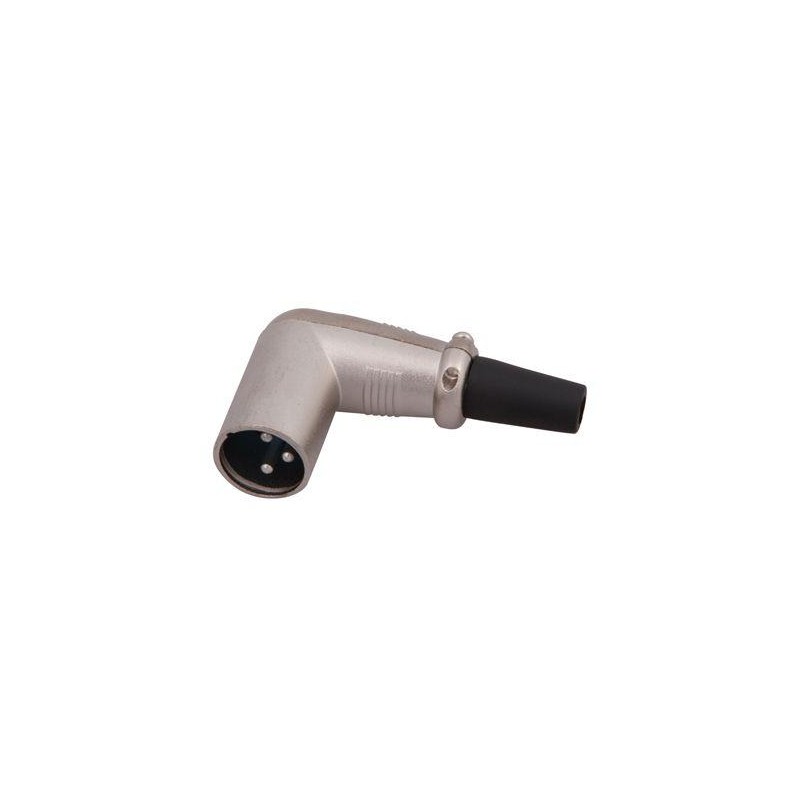 Разъем CANON штекер XLR на шнур угловой (уп.10шт) Rexant 14-0522