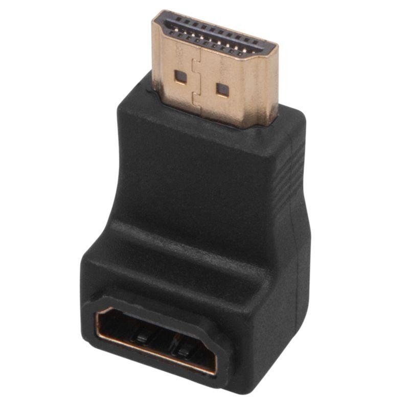Переходник штекер HDMI - гнездо HDMI угловой Rexant 17-6805 Переходник штекер HDMI - гнездо HDMI угловой Rexant 17-6805