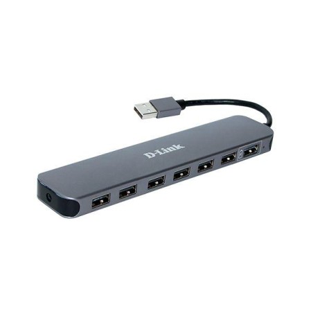 Разветвитель USB 2.0 DUB-H7 7 портов черн. DUB-H7/E1A DUB-H7/E1A D-Link 147041