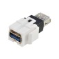 Модуль USB Keystone 3.0 тип A бел. Eurolan 16B-US-03WT Модуль USB Keystone 3.0 тип A бел. Eurolan 16B-US-03WT
