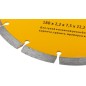 Диск отрезной алмазный сегментный (сухая и влажная резка) 180х2.2х7.5х22.2мм FIT 37465 Диск отрезной алмазный сегментный (сухая и влажная резка) 180х2.2х7.5х22.2мм FIT 37465