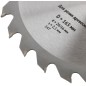 Диск пильный для циркулярных пил по дереву 165х20/16х24T FIT 37731