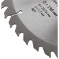Диск пильный для циркулярных пил по дереву 190х20/16х40T FIT 37744