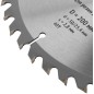 Диск пильный для циркулярных пил по дереву 200х30/25.4х40T FIT 37746 Диск пильный для циркулярных пил по дереву 200х30/25.4х40T FIT 37746
