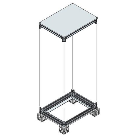 Рама шкафа верхняя/нижняя 600х500мм ABB EK6050KN