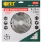 Диск пильный для циркулярных пил по дереву 230х30/25.4х40T FIT 37756
