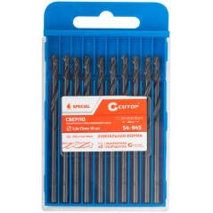 Сверло по металлу Special HSS-G 3.8х75/38мм (уп. 10шт) Cutop 54-945