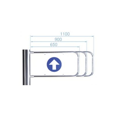 Створка PERCo-AG-900 длиной 900мм для стойки калитки PERCo 223563