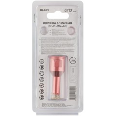 Коронка алмазная универсальная для УШМ Special 12х10хМ14х60мм Cutop 70-499