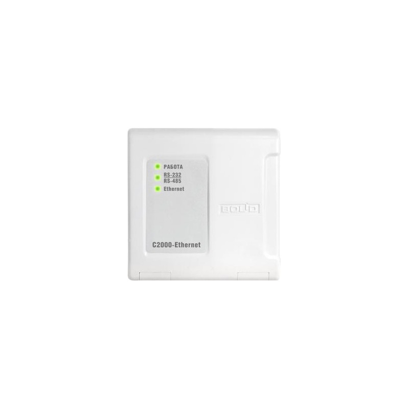 Преобразователь интерфейса RS-232/RS-485 в Ethernet С2000-Ethernet Болид 206916