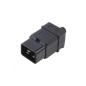 Разъем CON-IEC320C20 прямой IEC 60320 C20 220В 16А на кабель контакты на винтах (плоск. выступающ. штырев. контакты в пласт. обр Разъем CON-IEC320C20 прямой IEC 60320 C20 220В 16А на кабель контакты на винтах (плоск. выступающ. штырев. контакты в пласт. обр