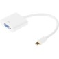Переходник miniDisplayPort (m) VGA (f) бел. 569818