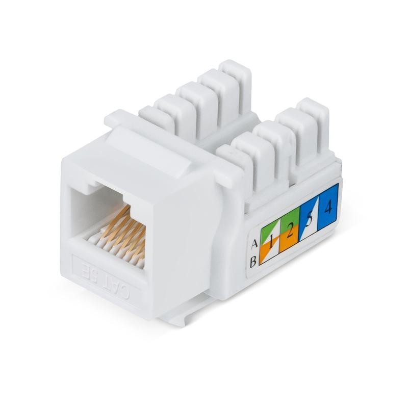 Вставка Keystone Jack RJ45 кат.5E KJ-RJ45-Cat.5e-90 заделка тип 110 бел. Cabeus 7008c Вставка Keystone Jack RJ45 кат.5E KJ-RJ45-Cat.5e-90 заделка тип 110 бел. Cabeus 7008c