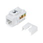 Вставка Keystone Jack RJ45 кат.5E KJ-RJ45-Cat.5e-90 заделка тип 110 бел. Cabeus 7008c Вставка Keystone Jack RJ45 кат.5E KJ-RJ45-Cat.5e-90 заделка тип 110 бел. Cabeus 7008c