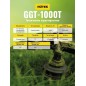 Триммер бензиновый GGT-1000T HUTER 70/2/2 Триммер бензиновый GGT-1000T HUTER 70/2/2