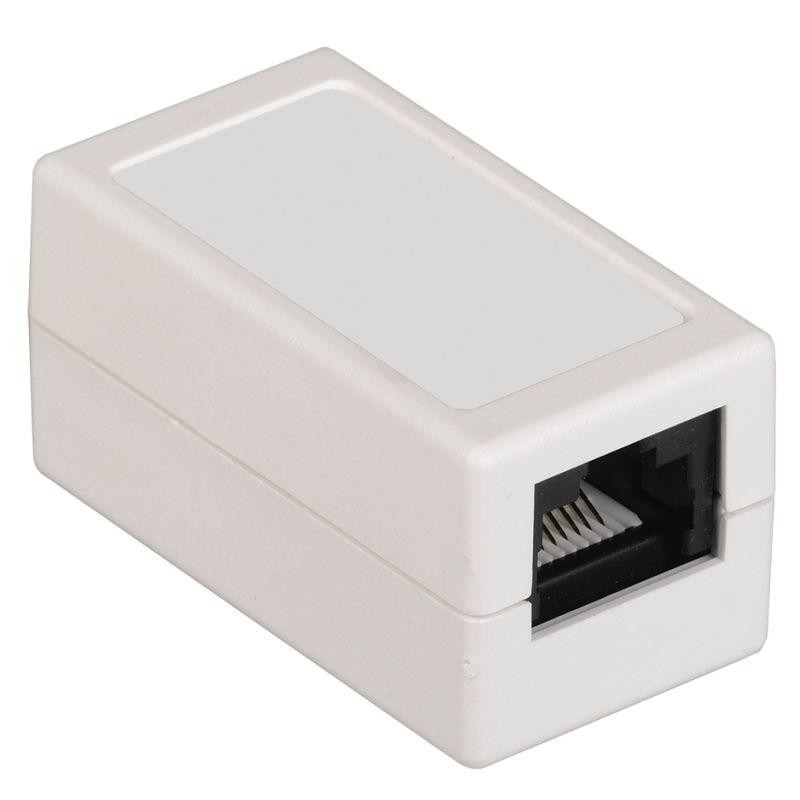 Адаптер проходной RJ45-RJ45 кат.6 UTP ITK CS70-1C06U Адаптер проходной RJ45-RJ45 кат.6 UTP ITK CS70-1C06U
